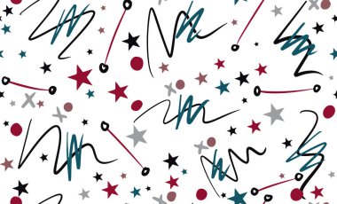 güzel yıldızlı seamless modeli