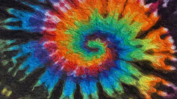 Vacker Illustration Abstrakt Bakgrund Tie Dye Stil Bakgrund Med Grunge — Stockfoto