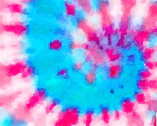 Bela Ilustração Abstrato Fundo Tie Dye Estilo Fundo Com Grunge — Fotografia de Stock