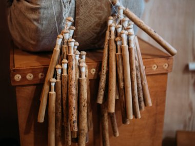 Bobin dantel ekipman el yapımı Craft, tonda, görüntüyü kapat