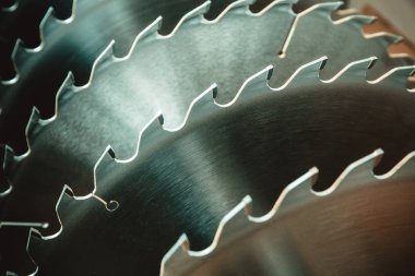 Metal gümüş daire testereler için ağaç gibi endüstriyel aracı arka plan çalışma