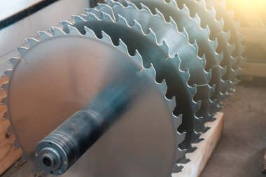 Metal gümüş daire testereler için ağaç gibi endüstriyel aracı arka plan çalışma