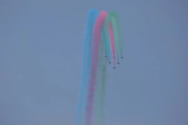 Baku Azerbaijan Junho 2018 Parada Militar Baku Azerbaijão Dia Exército — Fotografia de Stock