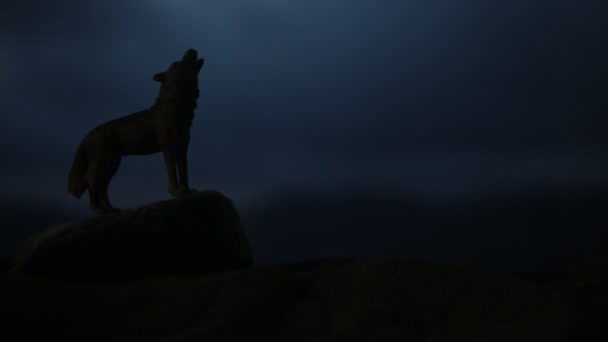 Yaratıcı Kavramı Dekorasyon Eski Bir Kızılderili Teepee Akşam Çölde Kızılderili — Stok video