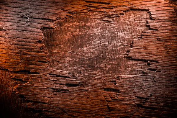 Dark vintage wood texture. Close up view of old grunge dark wooden surface. — Stock Photo, Image