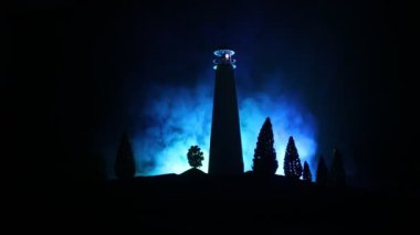 Geleneksel, Flamanca hill adlı bir yaz gün batımı sırasında yel değirmeni. Dekorasyon. Seçici odak