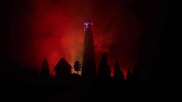 Moulin Vent Hollandais Traditionnel Sur Une Colline Pendant Coucher Soleil — Video