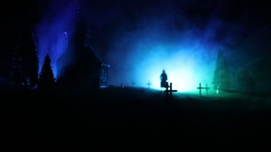 Cadılar Bayramı 'nın korkunç manzarası