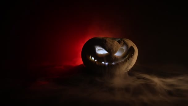 Vista Del Horror Celebración Halloween — Vídeo de stock
