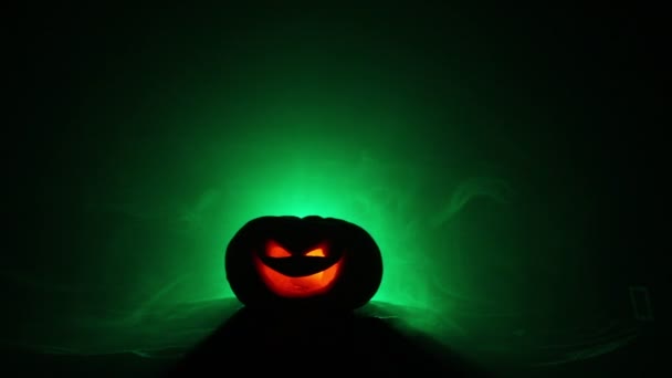 Horror Kilátás Halloween Ünneplés — Stock videók