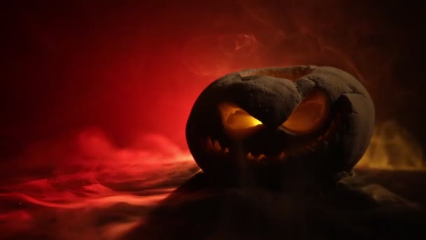 Horror View Van Halloween Viering — Stockvideo