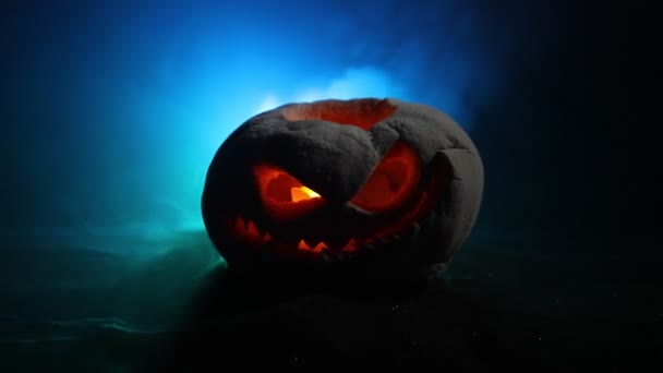 Vista Del Horror Celebración Halloween — Vídeo de stock