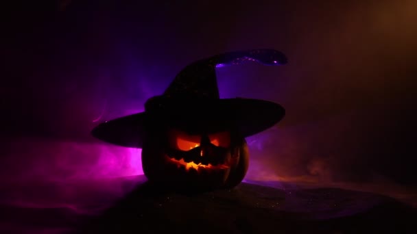 Vista Del Horror Celebración Halloween — Vídeo de stock