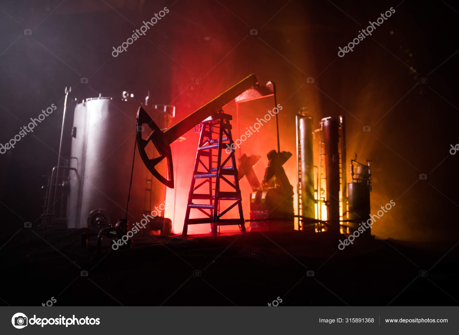Öl Pumpe Öl rig Energie industriell Maschine zum Petroleum im das