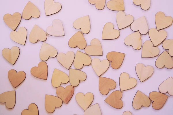 Liebe Herzen Hintergrund Valentinstag — Stockfoto