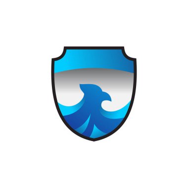kartal kuş vektör logosu