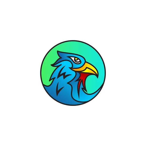 Adler Vogel Vektor Logo — Stockvektor