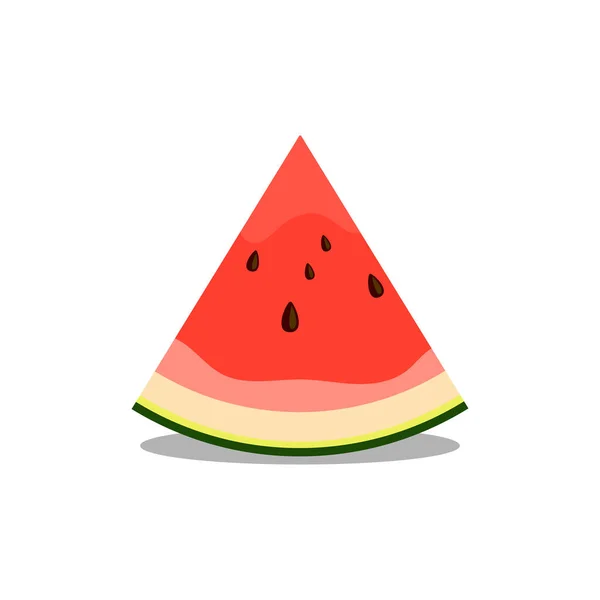 Wassermelone Fruchtvektorillustration Gut Für Essen Und Trinken Restaurant Oder Sommer — Stockvektor