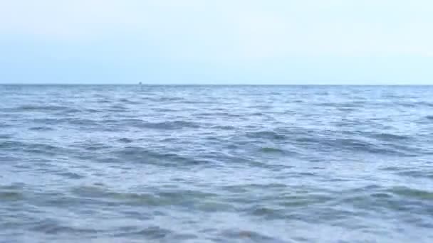 Mer Calme Eau Bleue — Video