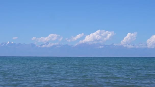 Horizonte de mar calmo — Vídeo de Stock