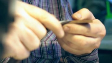 Atölye çalışmalarında, Tanner