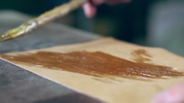 Atölye çalışmalarında, Tanner