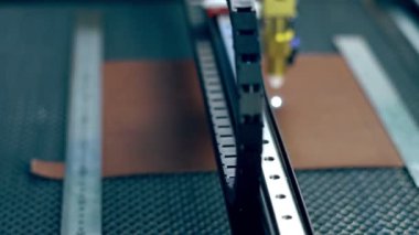CNC makine deri için lazer
