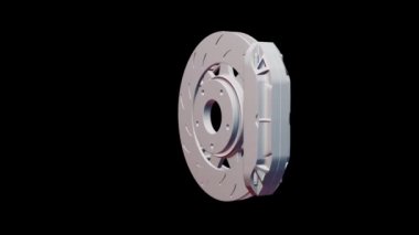 Fren diskinin 3d modeli