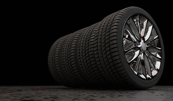 Araba tekerleği 3d modeli