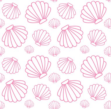 Beyaz çizgi beyaz kabuk dikişsiz desen