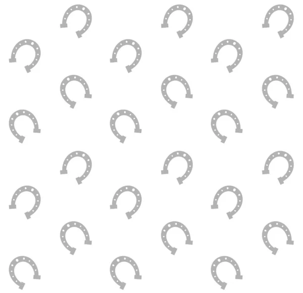 Gri düz at ayakkabısı vektör dikişsiz desen