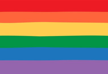 Vektör dikişsiz lgbt gurur gökkuşağı bayrak arka plan