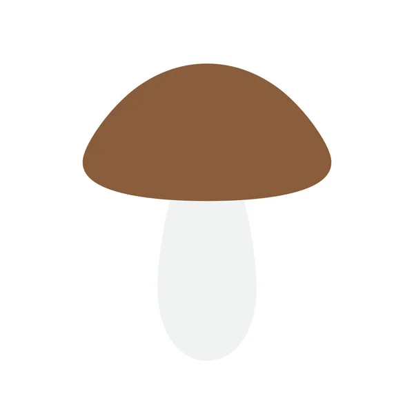 矢量平面卡通蘑菇 — 图库矢量图片