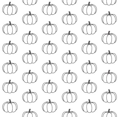 Beyaz arkaplanda izole edilmiş el çiziminin vektörsüz deseni. 