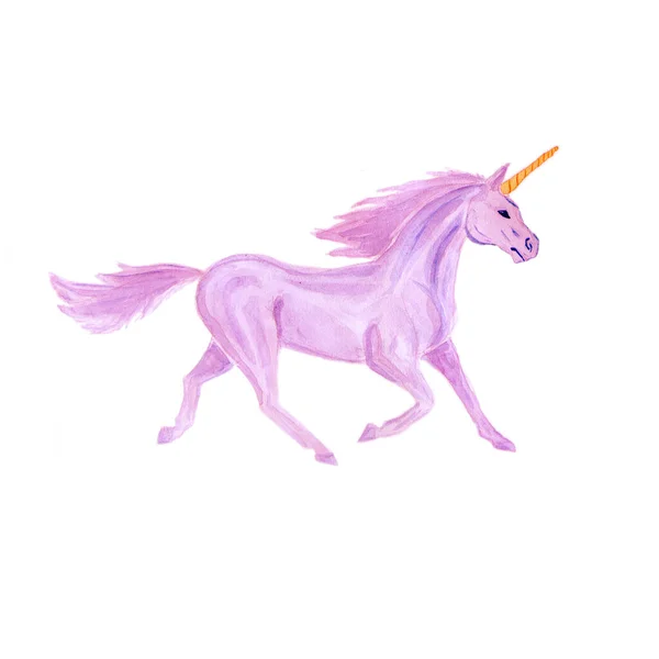 Unicornio Logotipo Diseño Plantilla Vector Ilustración — Foto de Stock