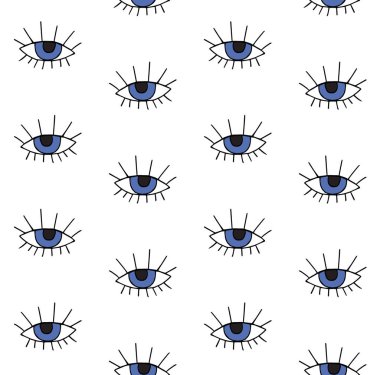 Göz simgesi seti. vektör illüstrasyonu