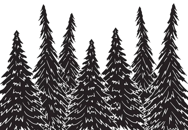 Illustration Vectorielle Sapin — Image vectorielle