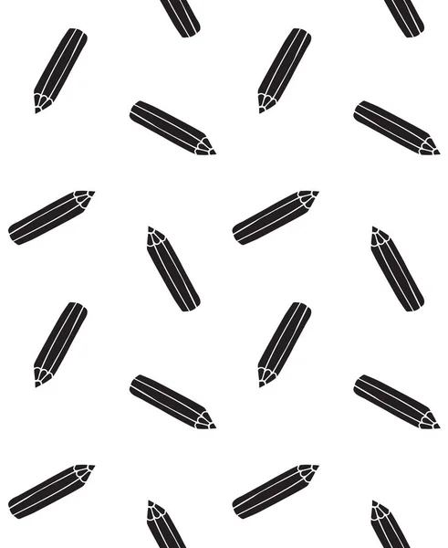 Siyah Elin Vektörsüz Deseni Çizilmiş Karalama Kalemi Beyaz Arkaplanda Izole — Stok Vektör