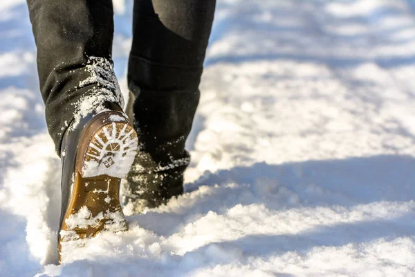 Walking in snow boots, winter fashion for women