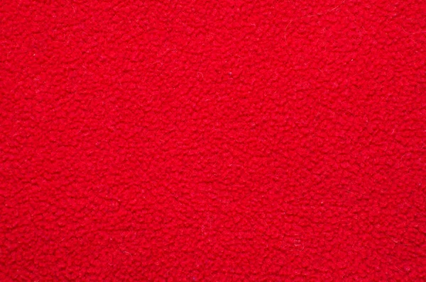 Textura Vermelha Pelúcia — Fotografia de Stock