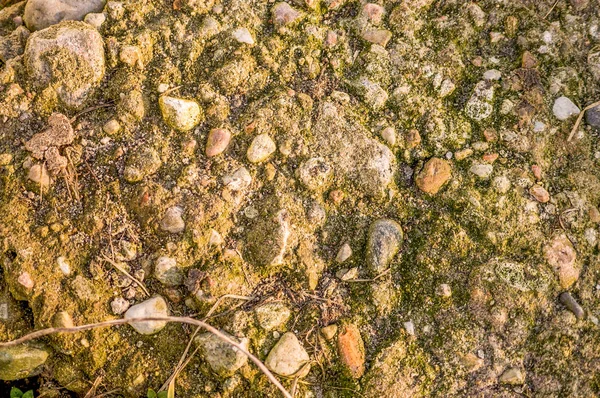 Old Pebble Stone Paving Texture — Stock Photo, Image