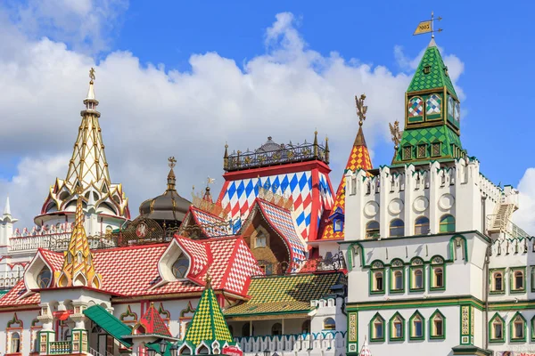 Moscú Rusia Agosto 2018 Complejo Cultural Entretenimiento Kremlin Izmailovo Moscú — Foto de Stock