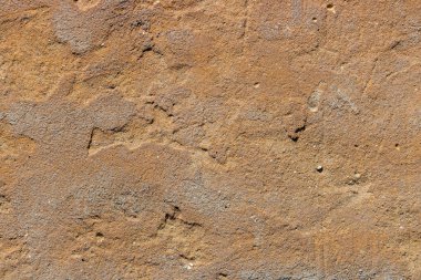 Vintage kahverengi kil doku duvar sıvalı. Soyut kil duvar arka plan