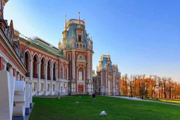 Moskva Ryssland Oktober 2018 Visa Murar Och Torn Grand Palace — Stockfoto