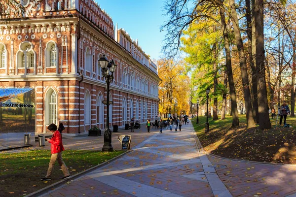 Moskva Ryssland Oktober 2018 Operahus Tsaritsyno Parken Moskva Solig Höstdag — Stockfoto