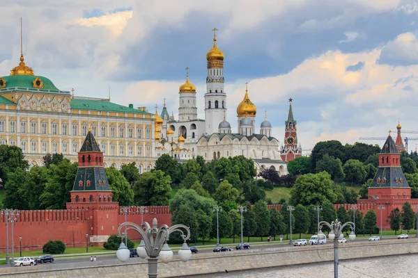 Moscú Rusia Junio 2018 Gran Palacio Del Kremlin Catedral Anunciación — Foto de Stock