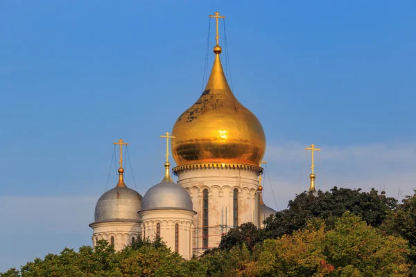 Moscú Rusia Septiembre 2018 Catedral Del Arcángel Territorio Del Kremlin — Foto de Stock