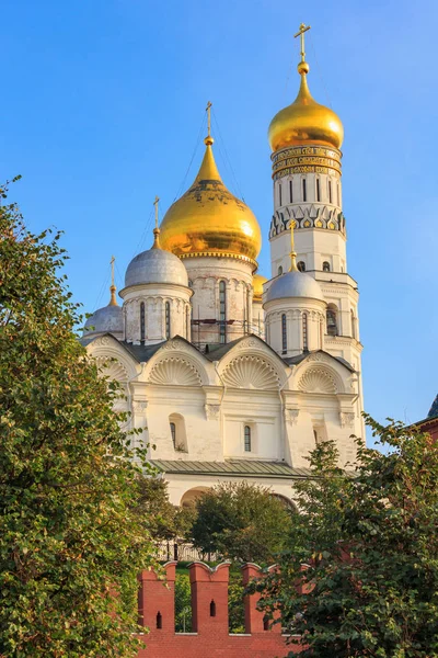 Moscú Rusia Septiembre 2018 Catedral Del Arcángel Iván Gran Campanario — Foto de Stock