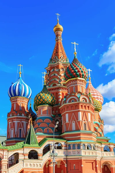 Moscow Russia September 2018 Architecture Собор Василия Блаженного Красной Площади — стоковое фото
