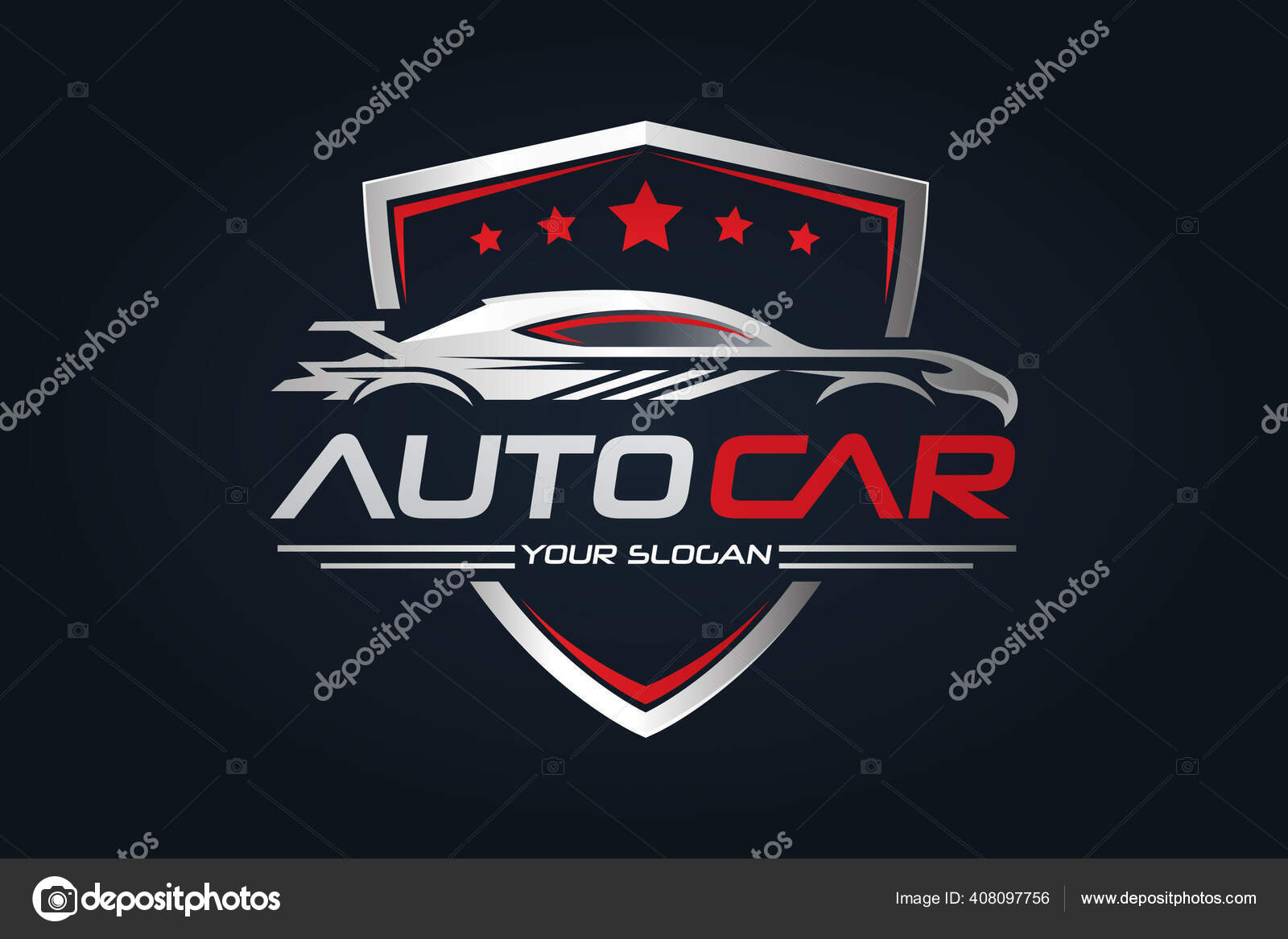 Car Garage Premium Concept Logo Design Stock Vector by ©hasangucuk 408097756, image size:1600x1167